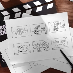 Storyboarding & Character Design